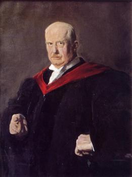George Bellows : Portrait of Dr Walter Quincy Scott
